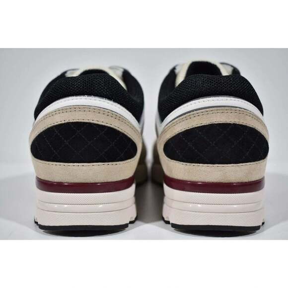 Chanel 22S White Ivory Beige Black CC Logo Tie Flat Runner Trainer Sneaker 41 - Picture 10 of 11